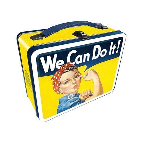 rosie the riveter metal lunch box|Rosie the Riveter Lunch Box – Lunchbox.com.